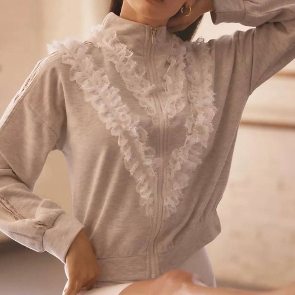 Gray Daily Practice by Anthropologie Curveball Knit Jacket